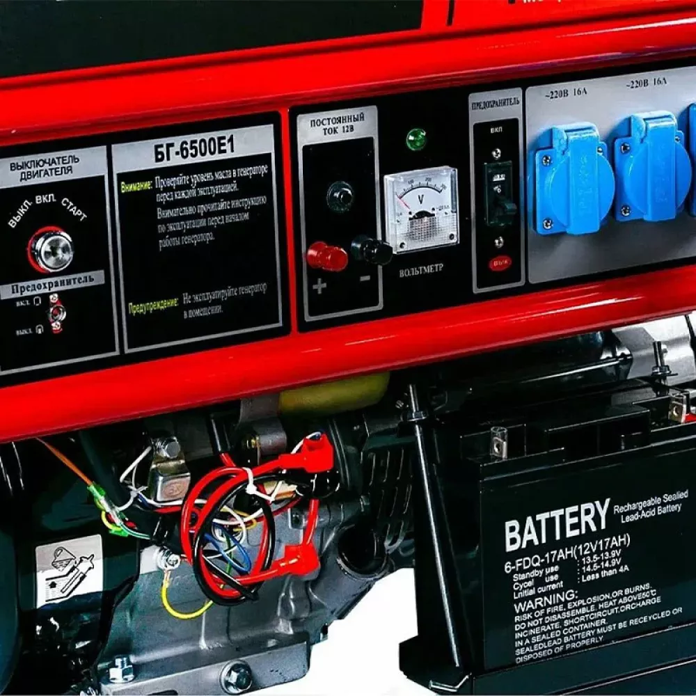 Workmaster БГ-6500Е1 бензиновый генератор