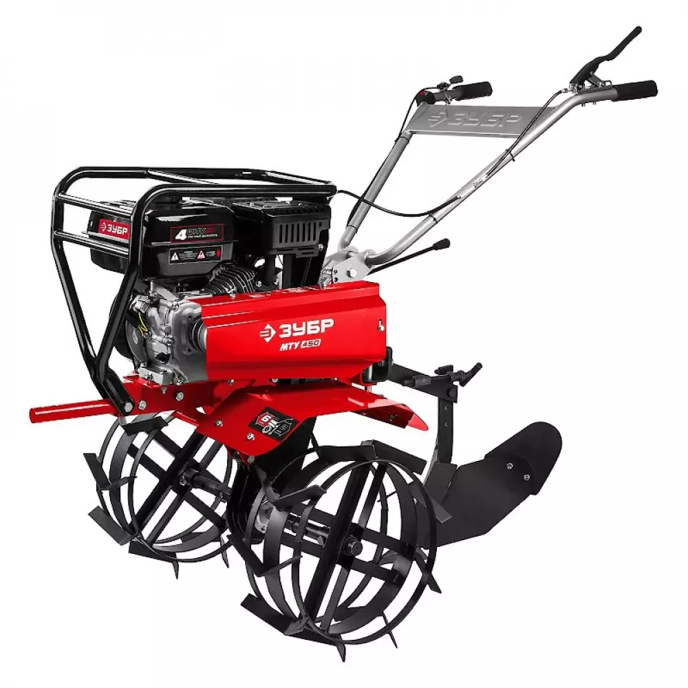 Мотоблок бензиновый ЗУБР МТУ-450 усиленный
