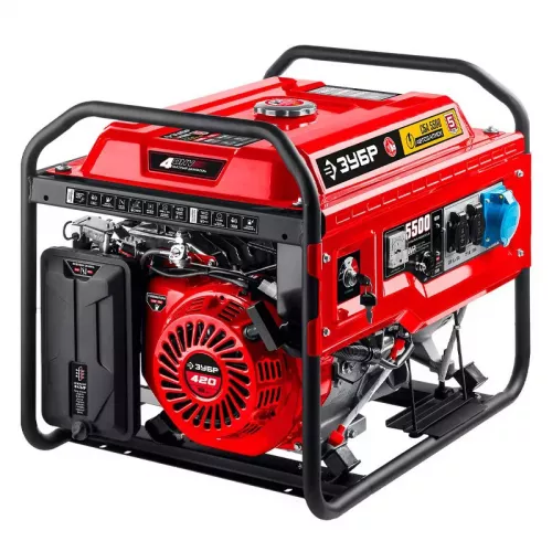 ЗУБР СБА-5500 бензиновый генератор
