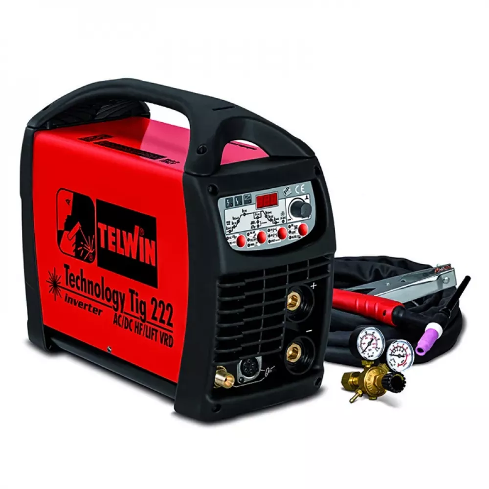 Telwin TECHNOLOGY TIG 222 AC/DC HF/LIFT AQUA TIG ACC сварочный инвертор 852070