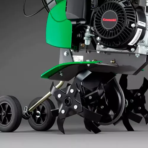 Caiman Nano 40 культиватор бензиновый с насадкой щелеватель газона 6000360505 MAX