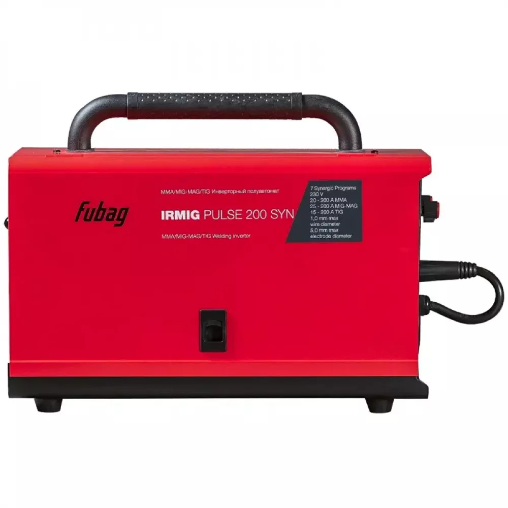 FUBAG IRMIG PULSE 200 SYN сварочный полуавтомат инверторный с горелкой FB 250 Ergo 41385