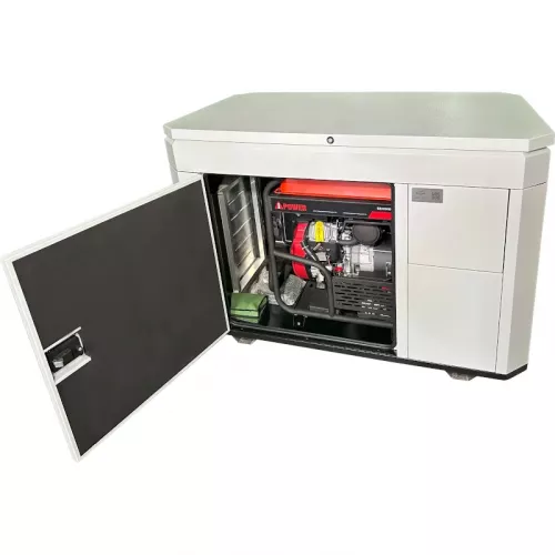 A-iPower A11000EAX бензиновый генератор в зимнем кожухе 1600 RAL 7035 129107