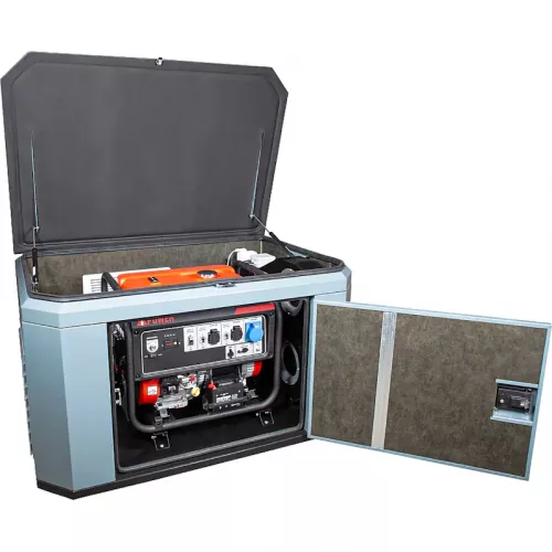 A-iPower A9000EAX бензиновый генератор в кожухе 1400SS RAL 7031 УТ-11182998