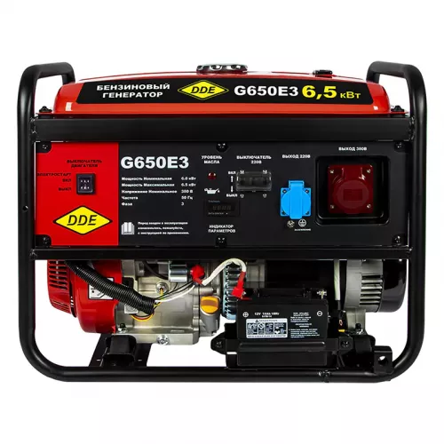 DDE G650E3 бензиновый генератор 917-446