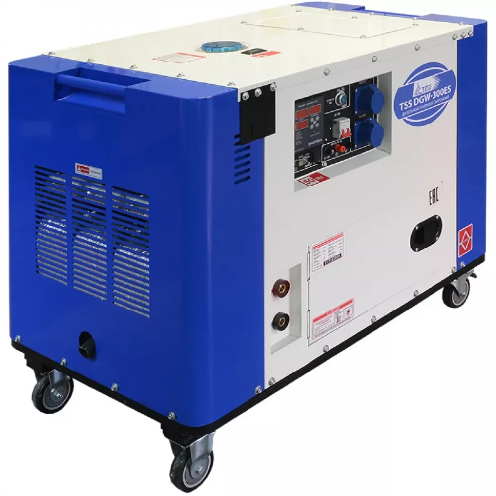 ТСС DGW-300ES дизельный сварочный генератор в кожухе 017457