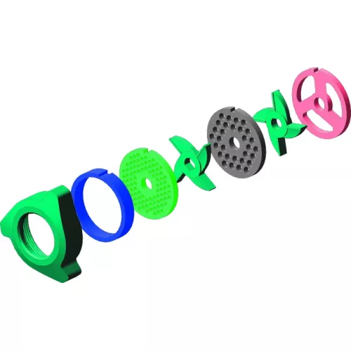 Мясорубка Торгмаш Пермь М-600 П (с подставкой) стационарная