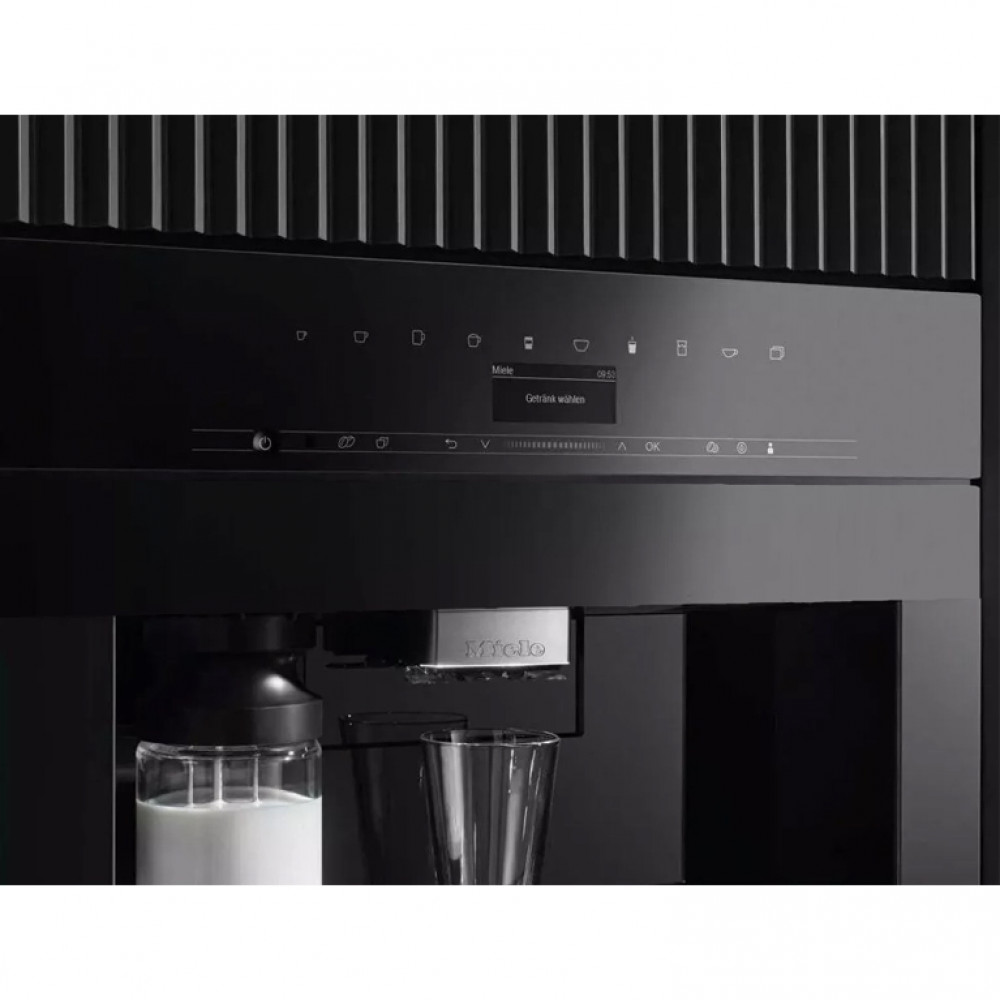 Встраиваемая кофемашина Miele CVA7440 OBSW, чёрный обсидиан
