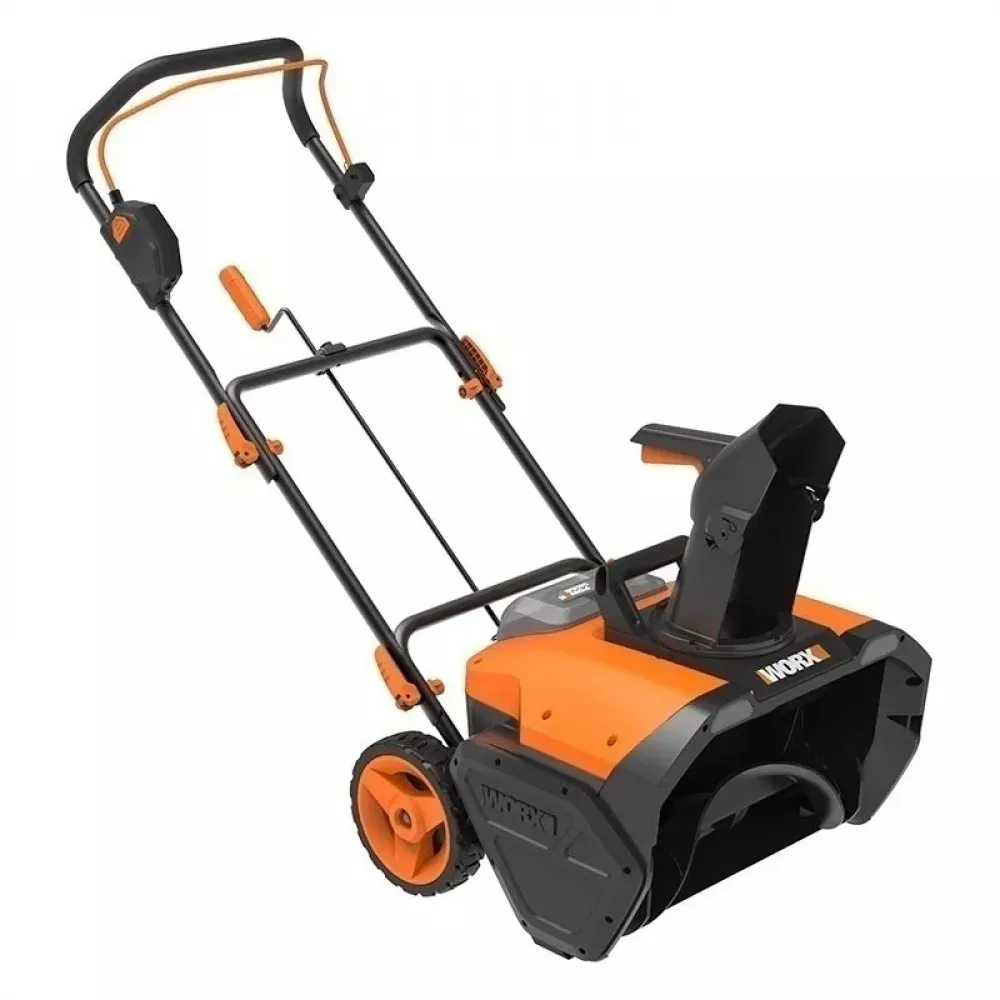 WORX WG471E аккумуляторный снегоуборщик (2 x 4 Ач, ЗУ)