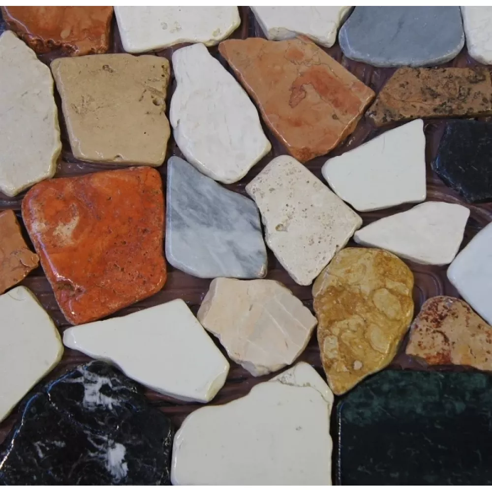 Печь для пиццы Morello Forni FRV100CM Cupola Mosaic Misto Veneziano Черная фуга