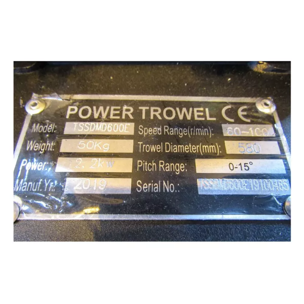 ТСС DMD600 машина заглаживающая электрическая 203320