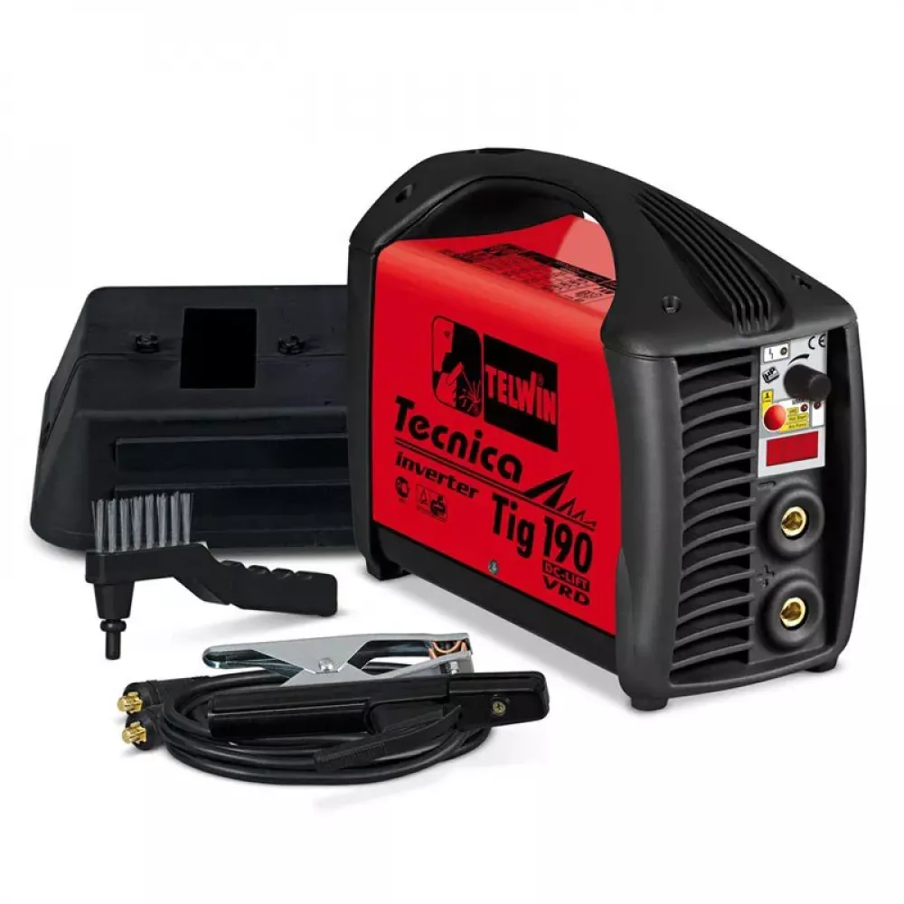 Сварочный аппарат c инвертором для сварки TIG Telwin TECNICA 190 TIG DC-LIFT VRD + ACX, 852045