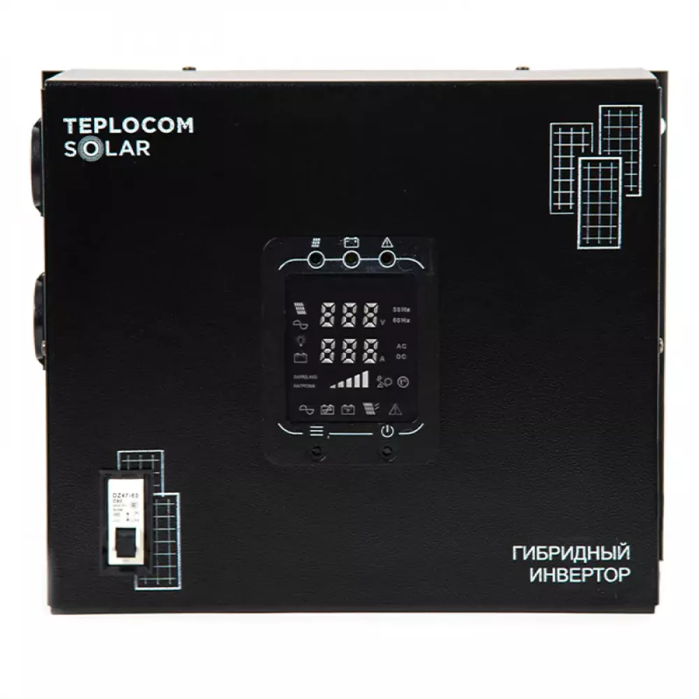 TEPLOCOM Solar 1500, 150Ач источник бесперебойного питания и 2 акб, 12382