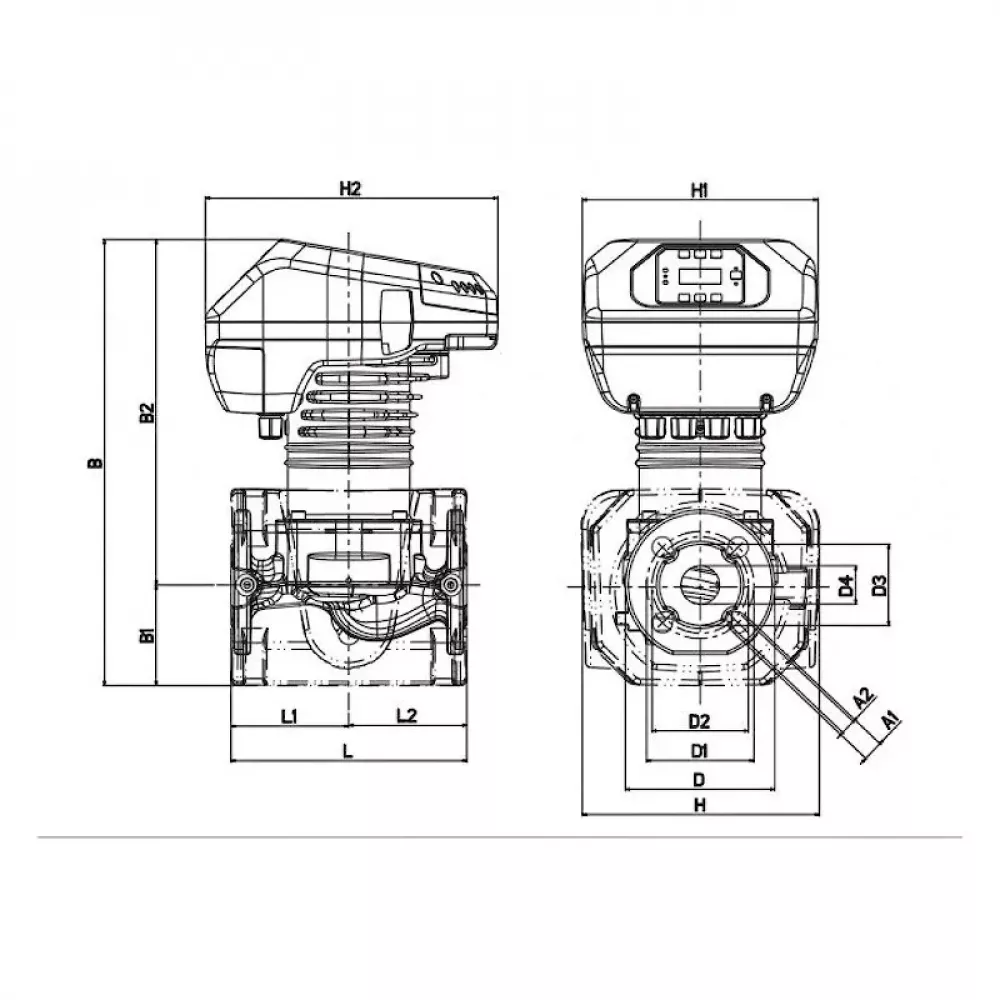 Насос циркуляционный промышленный DAB EVOPLUS B 120/280.50 M, 60150974