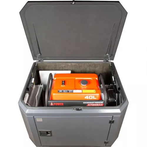 A-iPower A7000EAX бензиновый генератор в кожухе 1200 RAL 7024 УТ-11182385
