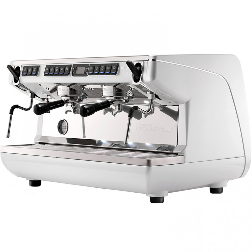 Кофемашина Nuova Simonelli Appia Life XT 2Gr V 220V black, white, red+high groups