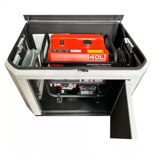 A-iPower A8000EAX бензиновый генератор в кожухе 1200 RAL 7035 УТ-11182371