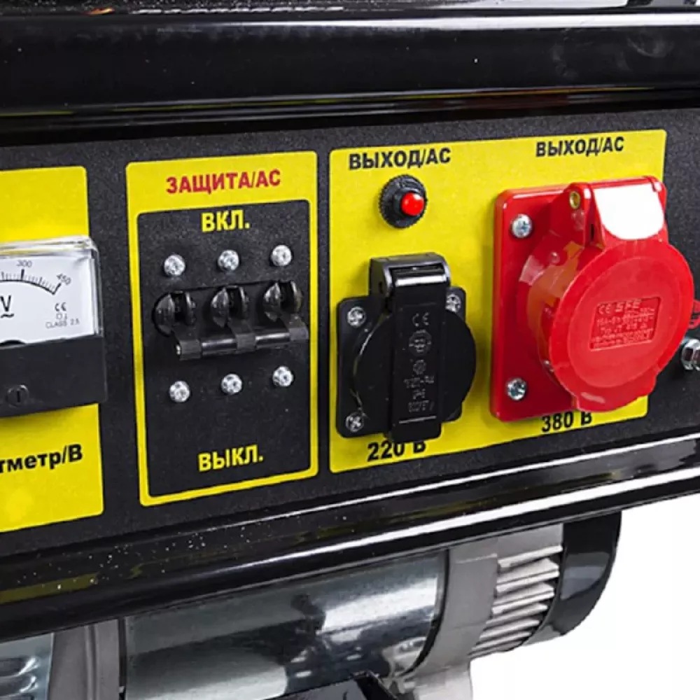 HUTER DY9500LX-3 бензиновый генератор 64/1/41