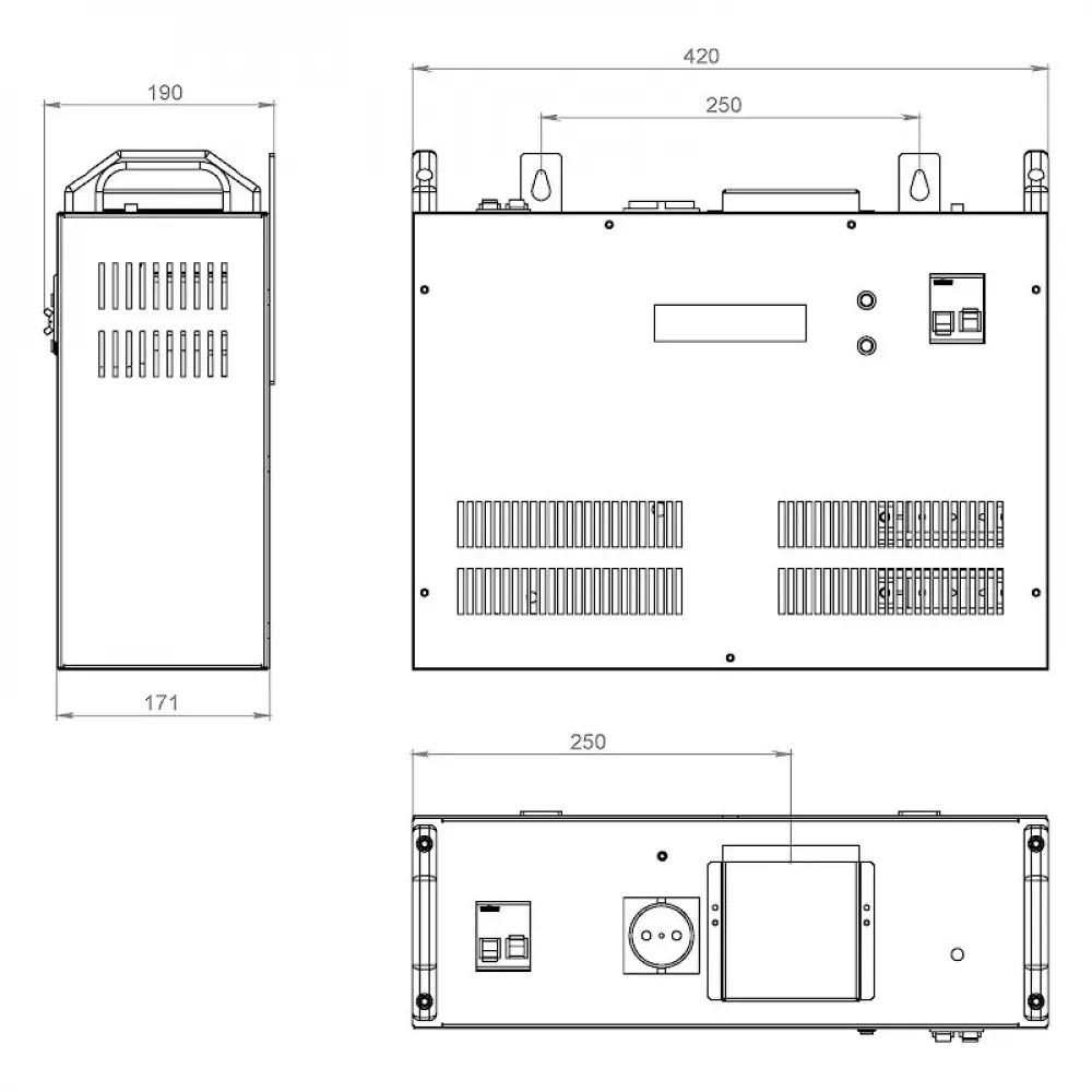 Volter СНПТО-9 ПТСШ однофазный стабилизатор напряжения