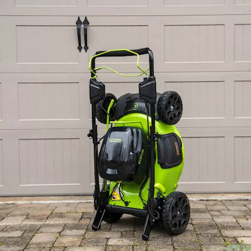 Greenworks GC82LM51SP2 аккумуляторная газонокосилка самоходная (без АКБ и ЗУ) 2515907