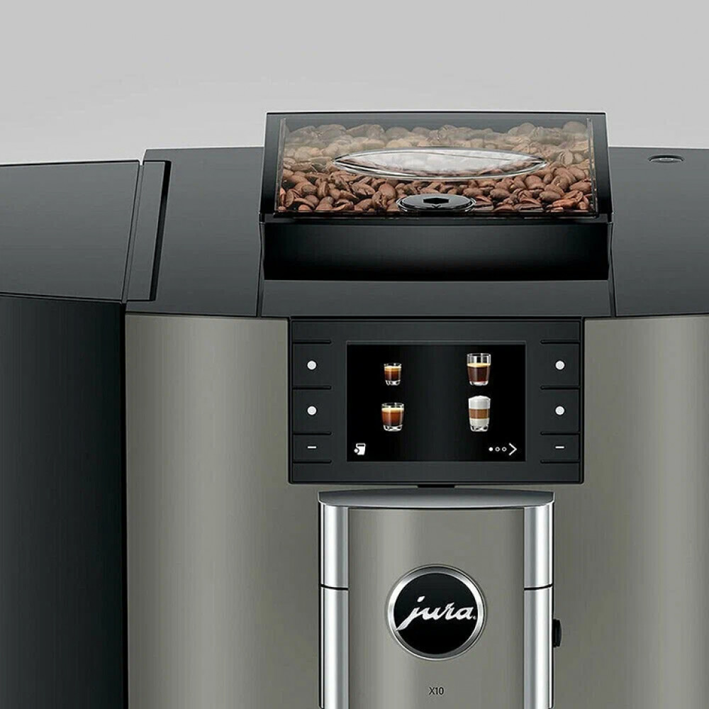 Кофемашина JURA X10 Dark Inox (EA) (15546)