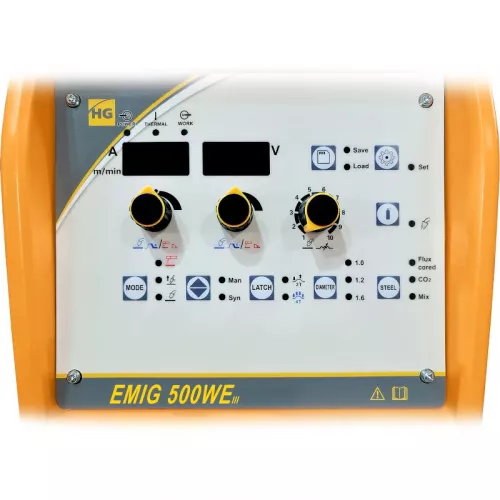 Hugong EMIG 500WE III сварочный полуавтомат (с БО и тележкой, без горелки и кабель-пакета) 040724