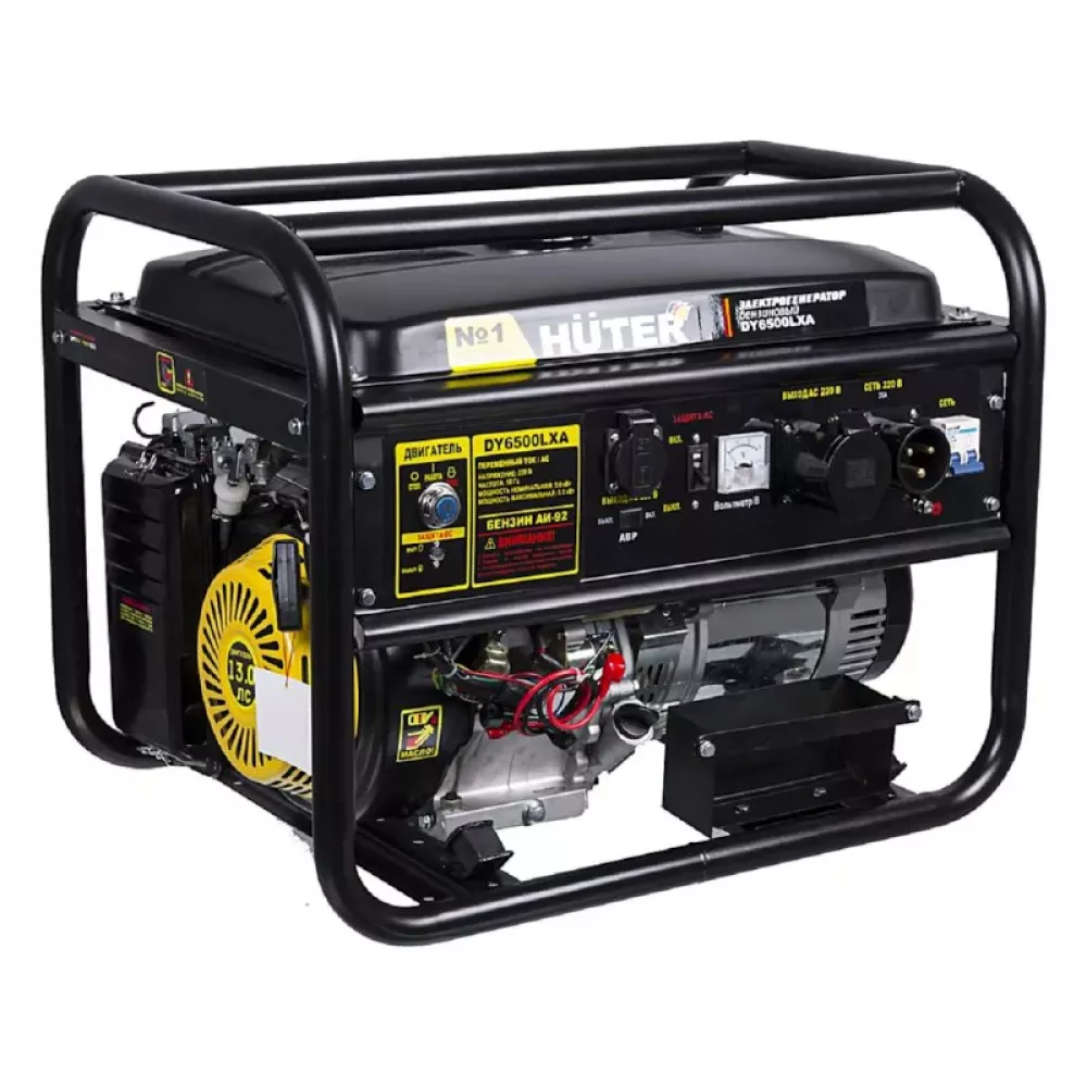 HUTER DY6500LXA бензиновый генератор 64/1/27