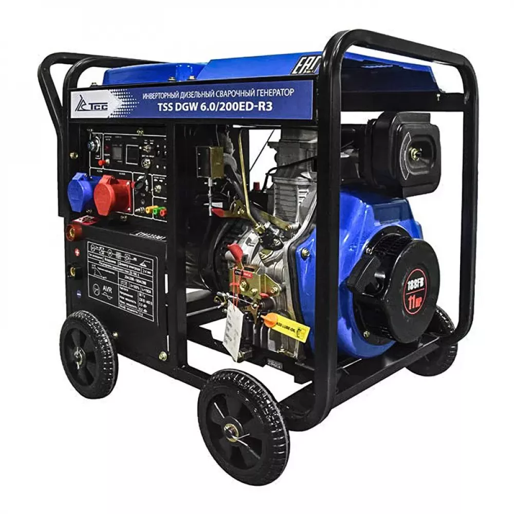 ТСС GT5.5KW-190 дизельный сварочный генератор 026496