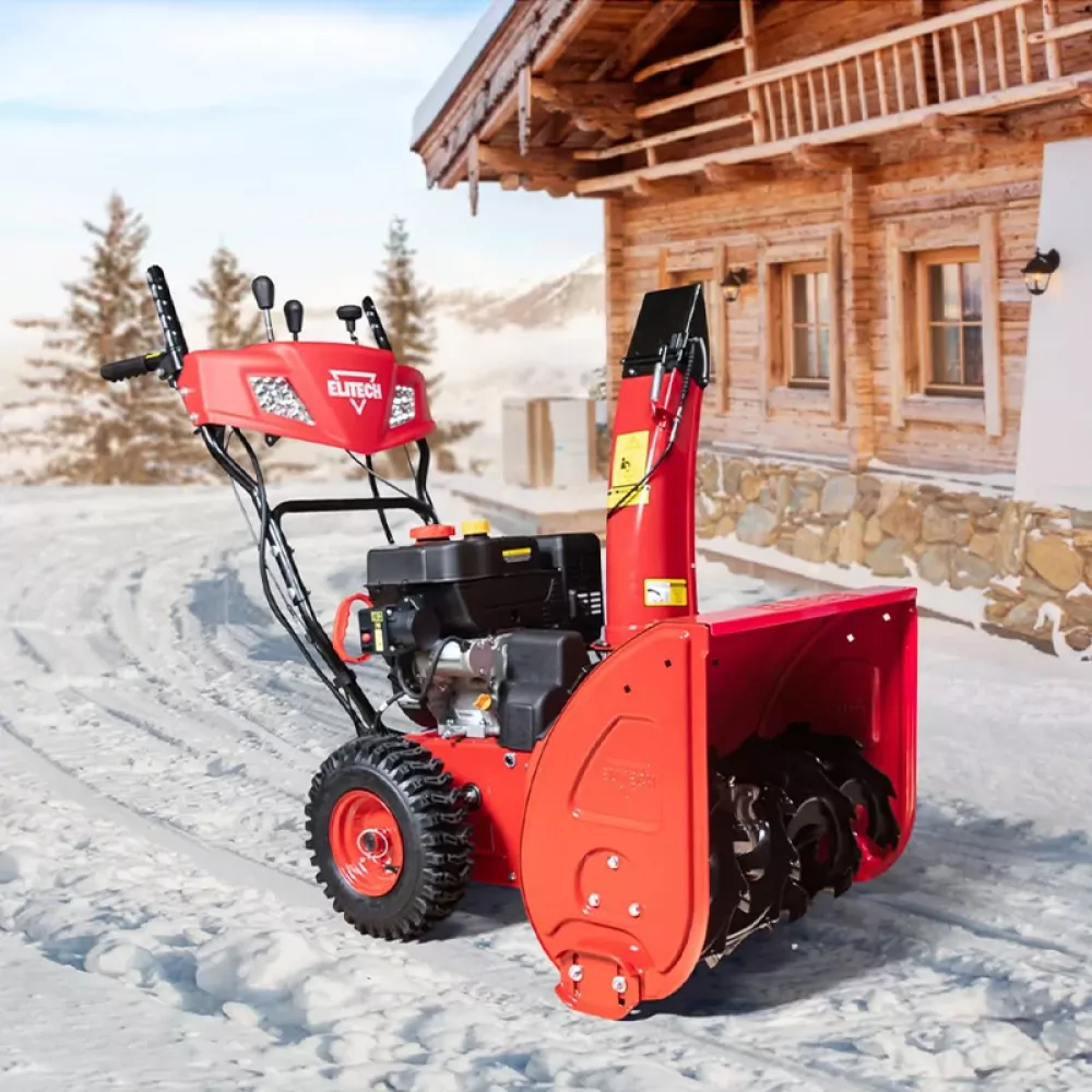 ELITECH СМ 12Э (Е1609.006.00) снегоуборщик бензиновый, 200870