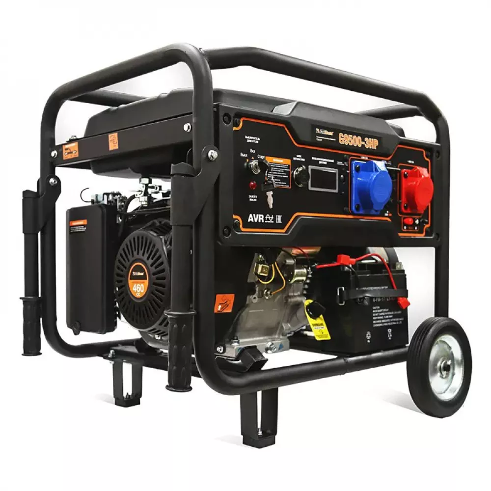 FoxWeld Expert G9500-3 HP бензиновый генератор 7864