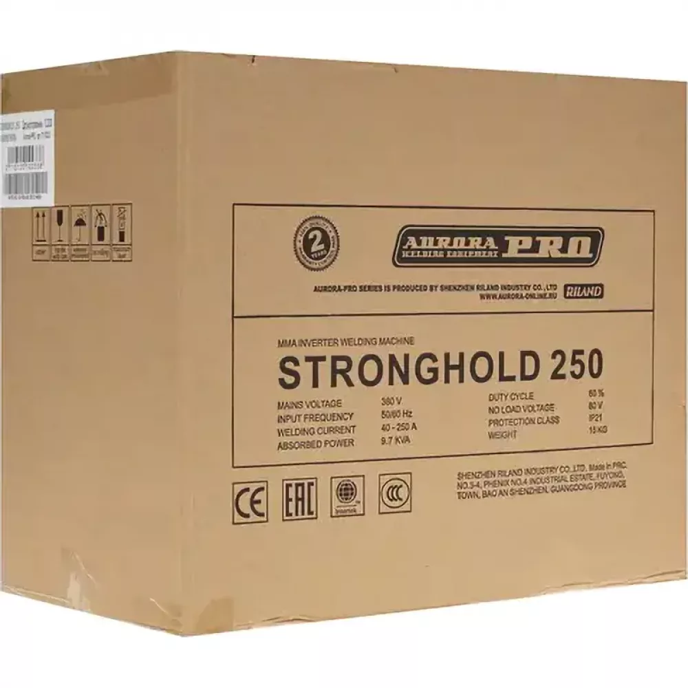 AuroraPRO STRONGHOLD 250 IGBT сварочный инвертор с сертификатом НАКС, 7130786