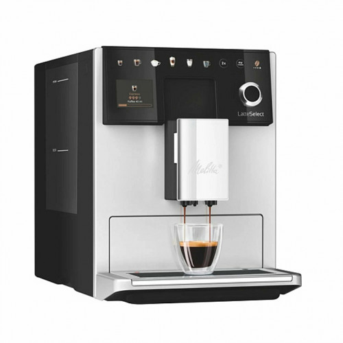 Кофемашина Melitta F630-211 Latte Select серый