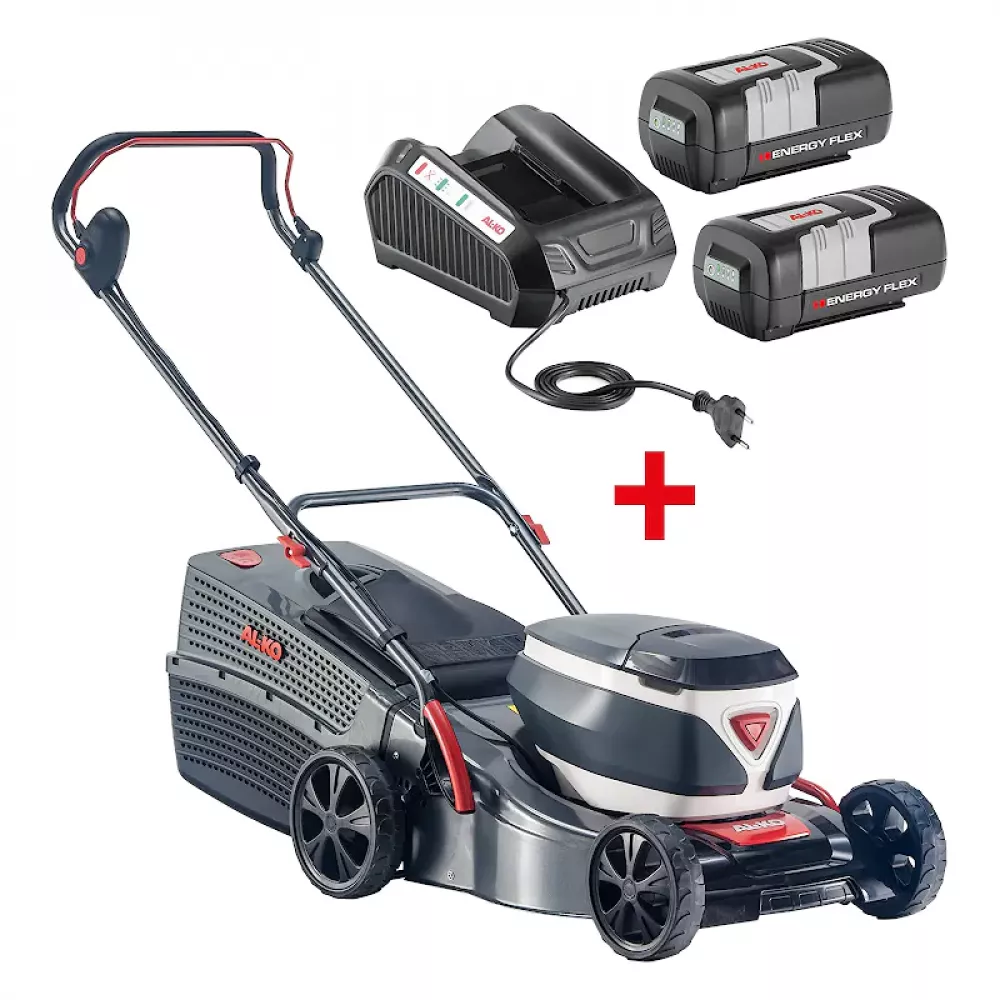 AL-KO 42.2 Li Comfort Energy Flex аккумуляторная газонокосилка (2 x 4 Ач, ЗУ) 123009
