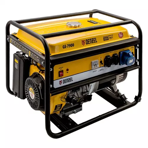 DENZEL GE 7900 бензиновый генератор 94638