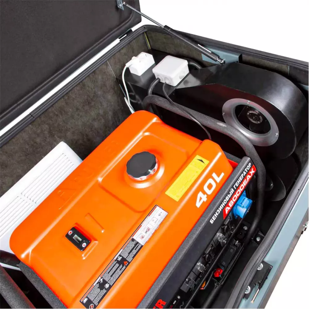 A-iPower A8000EAX бензиновый генератор в кожухе 1400SS RAL 7031 УТ-11182386