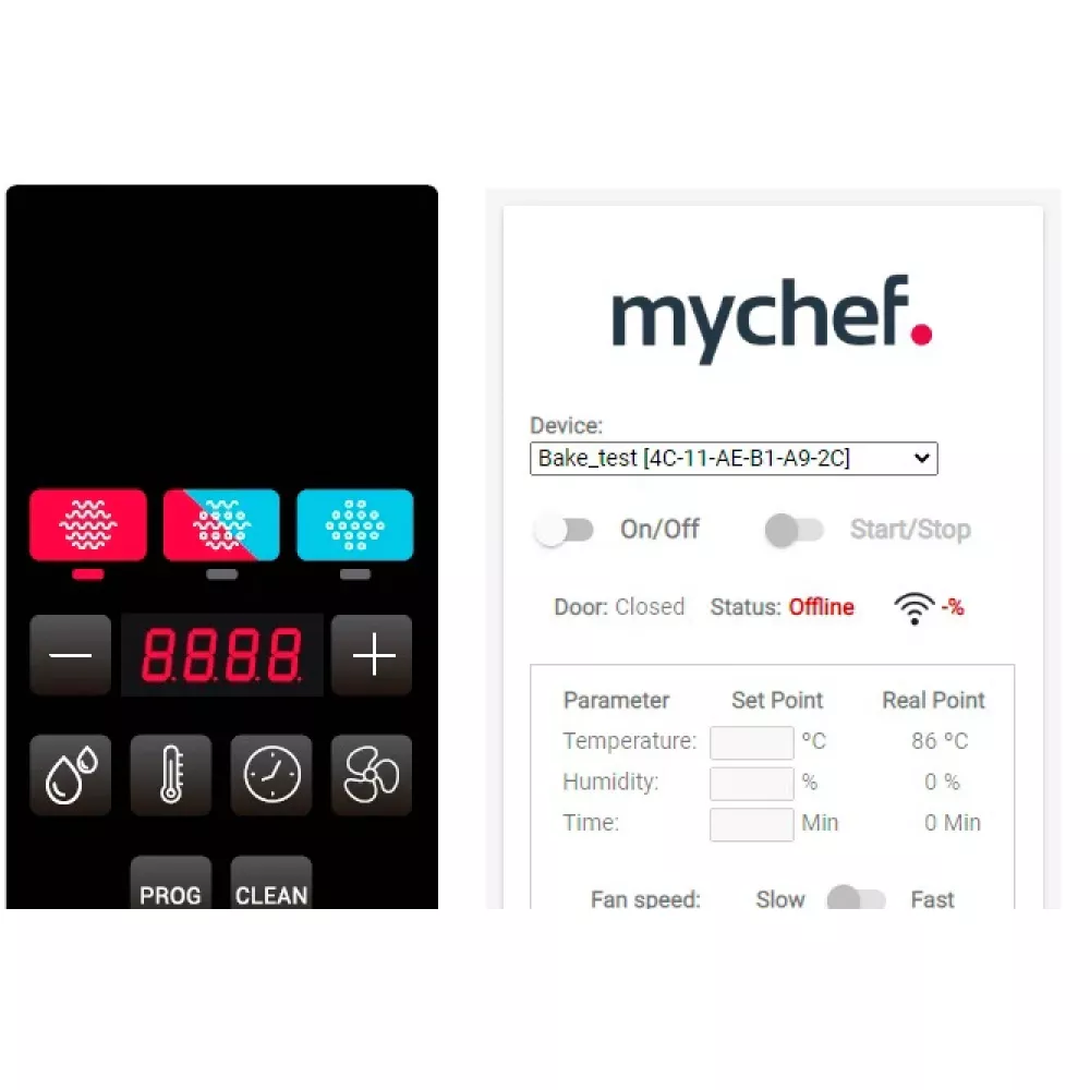 Пароконвектомат Distform MyChef Bake Pro 6 EN (600*400) (BCE6100D)