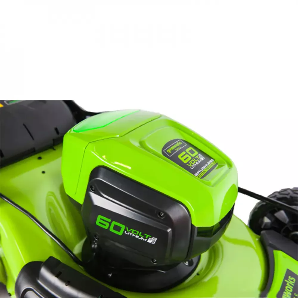 Greenworks GD60LM46HPK4 60V аккумуляторная газонокосилка (1 x 4 Ач, ЗУ) 2502807UB