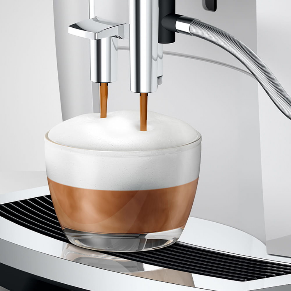 Кофемашина Jura E6 Piano White 2023