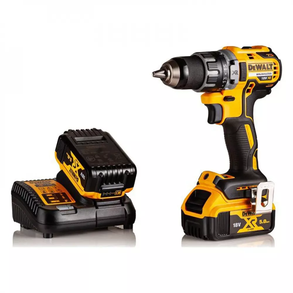 DeWalt DCD791P2 дрель-шуруповер (2 x 5 Ач, ЗУ)