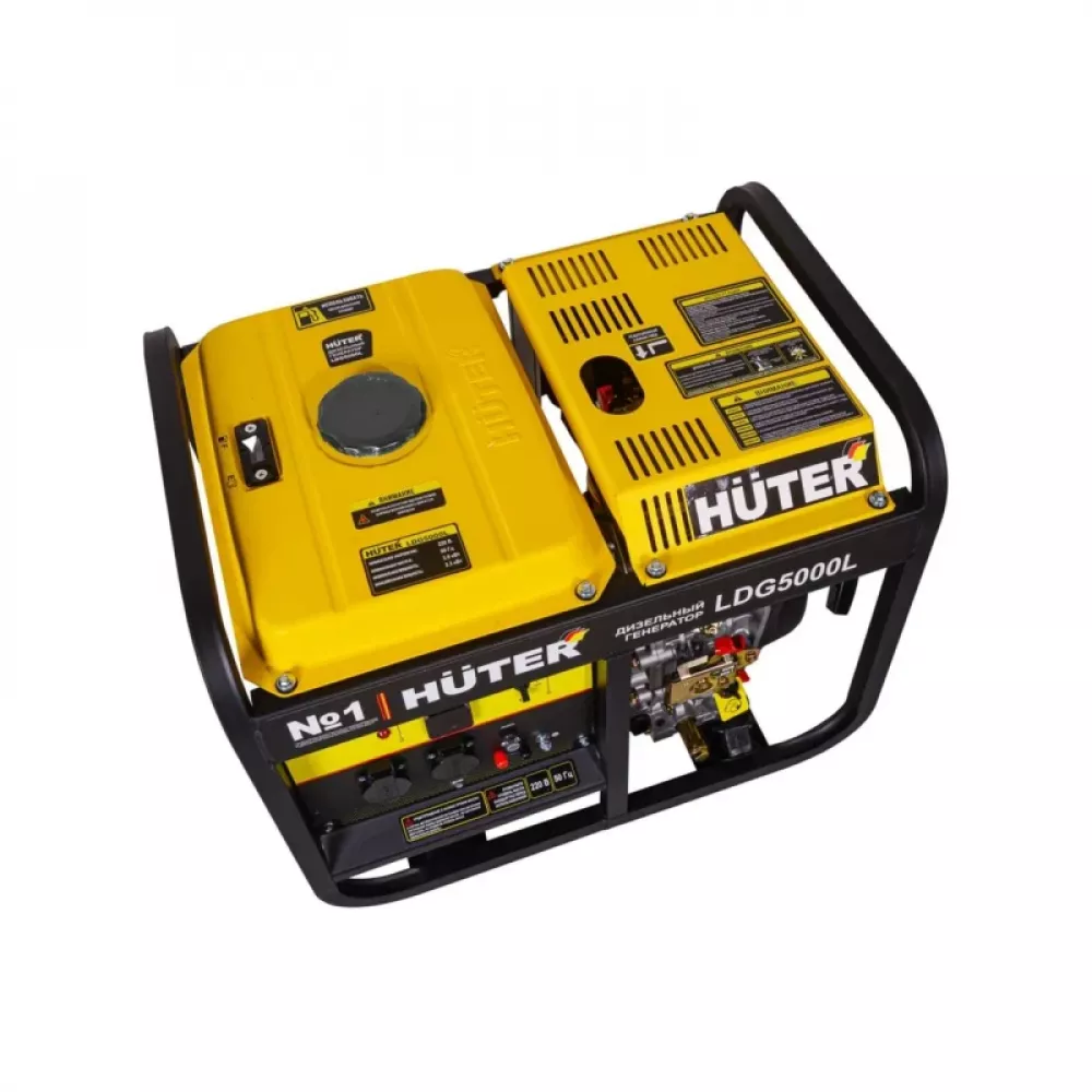 HUTER LDG 5000L электрогенератор дизельный 64/2/11