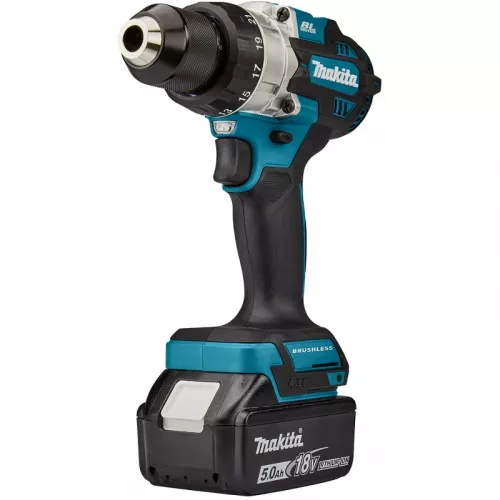 Makita DDF486RT аккумуляторная дрель шуруповерт (1 x 5 Ач, З/У)