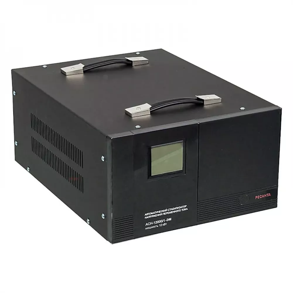 Ресанта АСН-12000/1-ЭМ однофазный стабилизатор напряжения 63/1/17