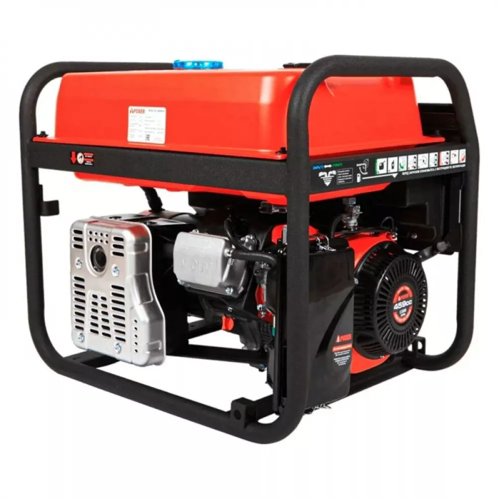 A-iPower A9000EAX бензиновый генератор в кожухе 1200 RAL 7031 УТ-11182384