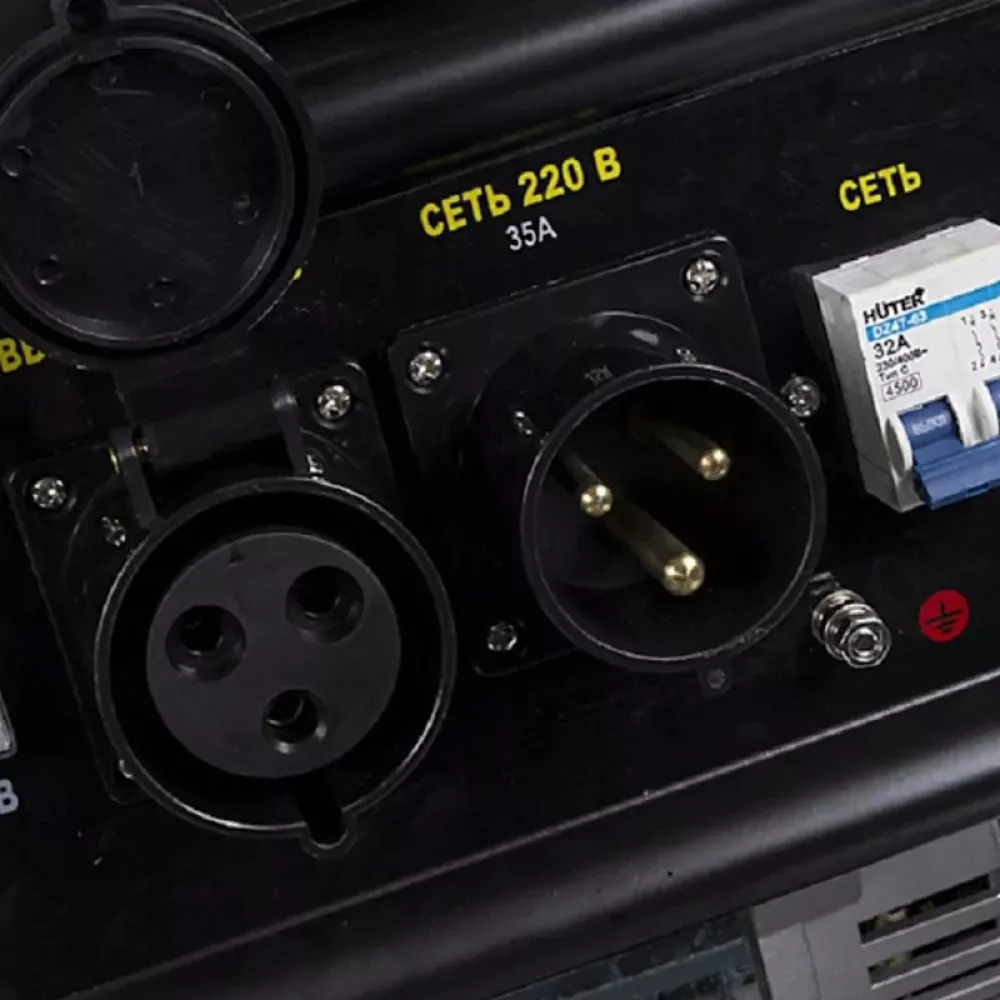 HUTER DY6500LXA бензиновый генератор 64/1/27