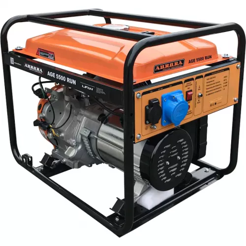 Aurora AGE 5500 RUN генератор бензиновый с увеличенным баком 13 л, 2135022
