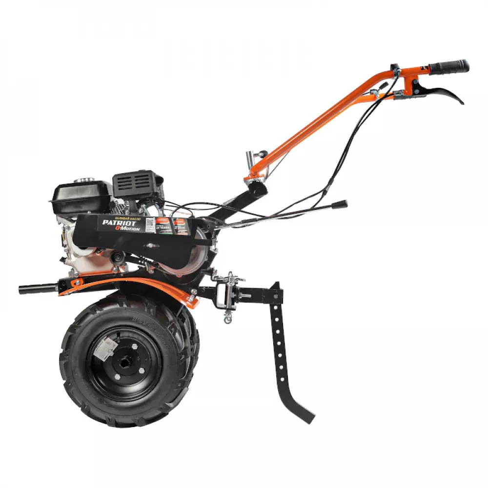 PATRIOT КАЛУГА М мотоблок бензиновый с пониженной передачей и колесами X-Drive 440107004