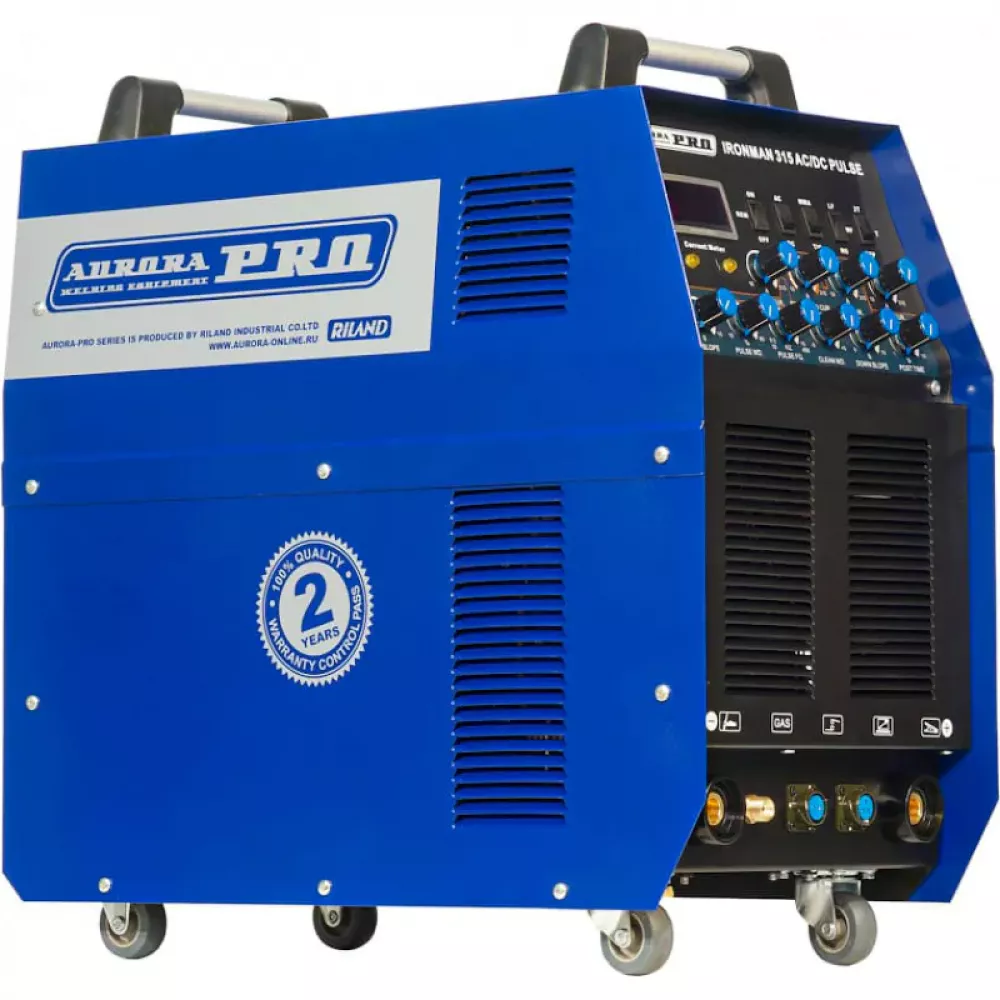 AuroraPRO IRONMAN 315 AC/DC PULSE MOSFET аппарат аргонодуговой сварки с сертификатом НАКС, 7316950