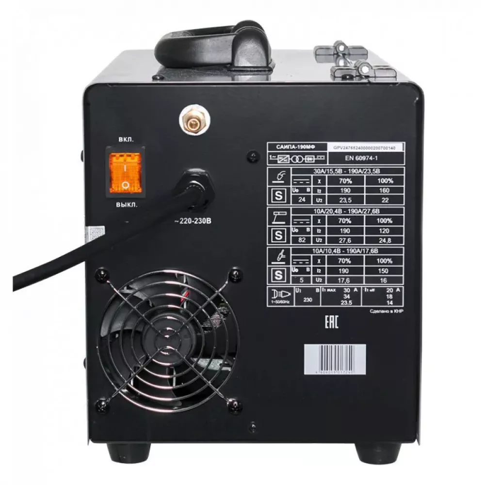 Ресанта САИПА-190МФ сварочный полуавтомат 65/24