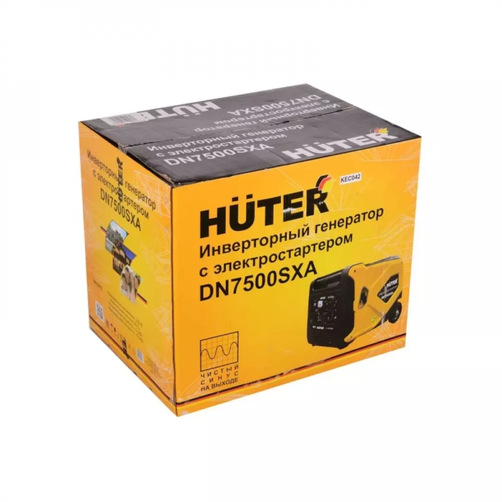 HUTER DN7500SXA инверторный генератор 64/10/10