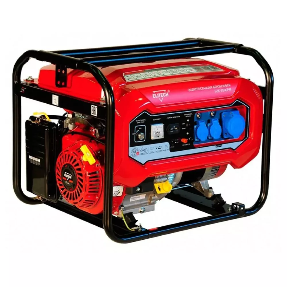 ELITECH БЭС 6500РМ бензиновый генератор